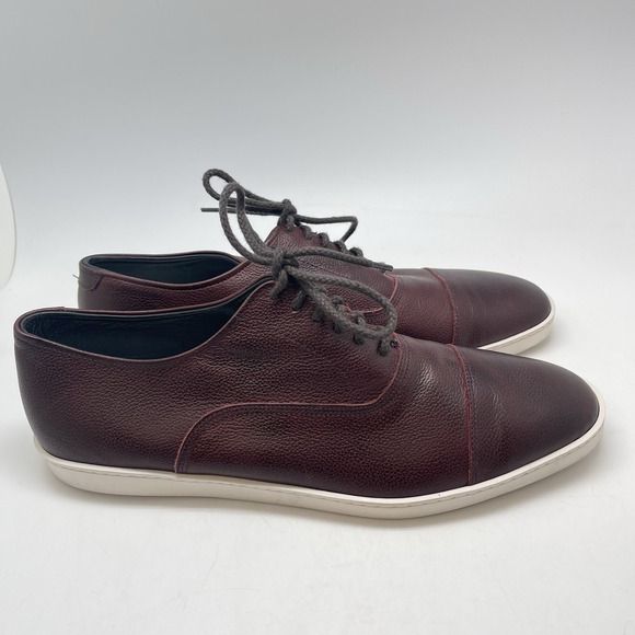 Allen Edmonds Park Avenue Shoes Mens 11 D Brown Leather Cap Toe Oxfords Sneakers Oxfords & Derbys